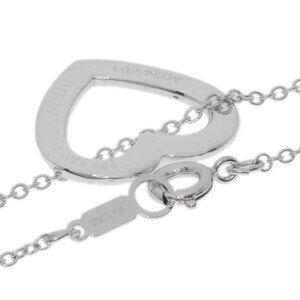 Tiffany Menards collaboration heart necklace silver